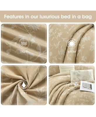 Sahira Floral 7-Pc. Comforter Set, California King