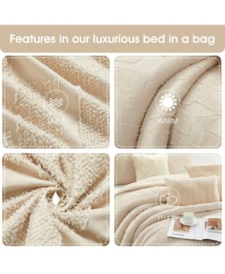 Kyne Geometric 7-Pc. Comforter Set, Queen