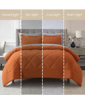 Arelia Geometric 5-Pc. Comforter Set, Twin