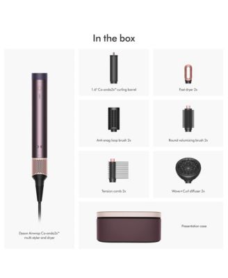 Dyson Airwrap 美品　動作確認済み　付属アタッチメント付き❤︎ Dyson Airwrap i.d.™マルチスタイラー&ドライヤー ストロベリー