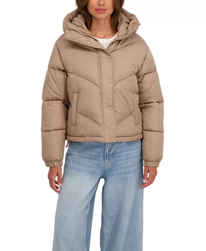 Juniors' Juniors' Short Hooded Puffer Jacket