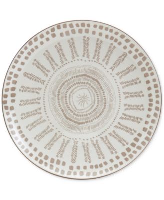 Taupe Mykonos 12 Pc. Dinnerware Set, Service for 4, Exclusively at Macy's