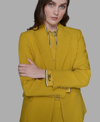 Women's One-Button Blazer