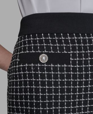 Women's Tweed Pencil Skirt