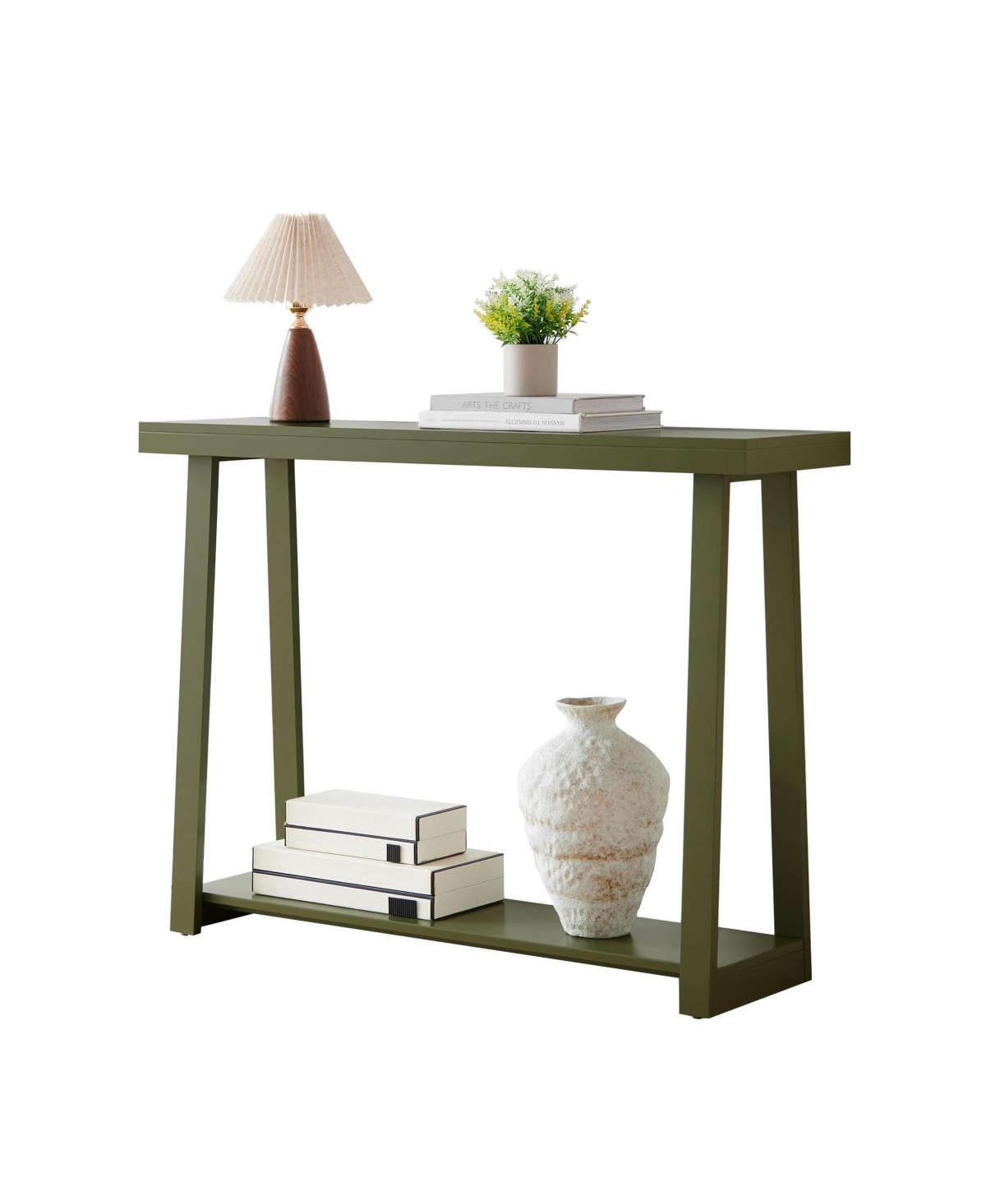 Kings Brand Furniture Emma Narrow Console Table with Lower Shelf Perfect for Sofa Table, Entryway Hallway, Living Room
