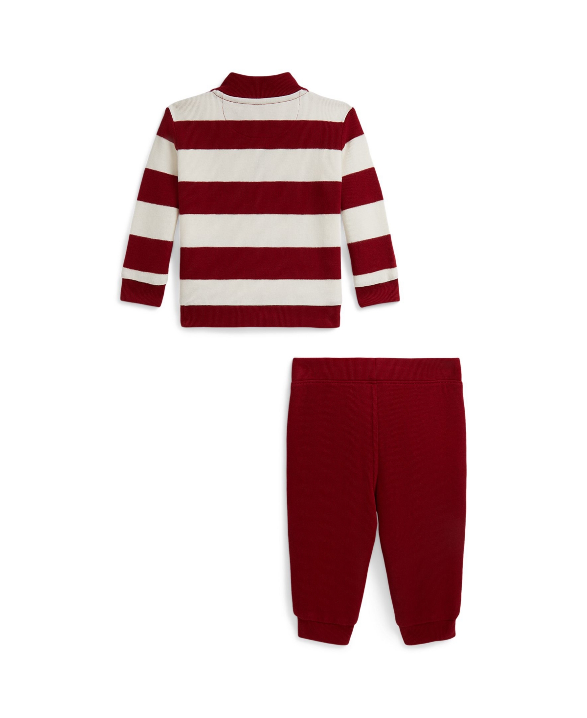 Polo Ralph Lauren Baby Boys 2-piece Pull On And Pants Set In Multi