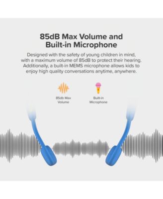 Airwaves Kids Bluetooth Headphones – Open-Ear, 85dB Safe Limit, Waterproof, Long Battery, Ages 4–12