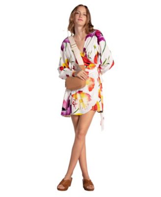 Women's The Dancer Longsleeve Mini Wrap Dress