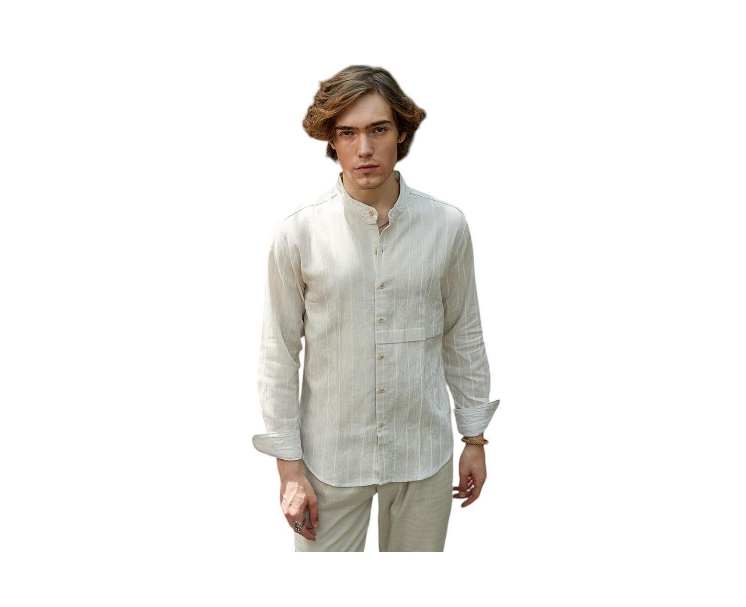 Men's Pencil-Striped Shirt