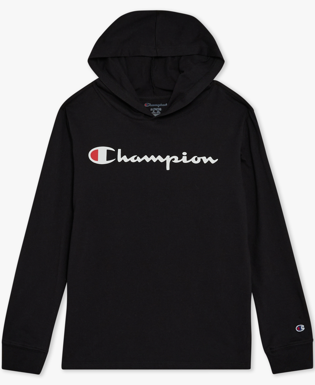 Champion Big Boys Signature Pullover Hoodie In Black