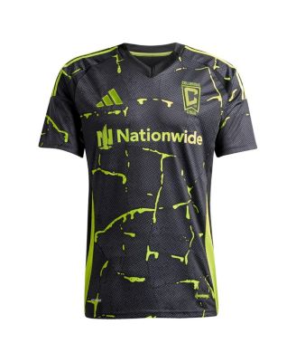 Men's Darlington Nagbe Black Columbus Crew 2025 The Goosebumps Kit Replica Player Jersey
