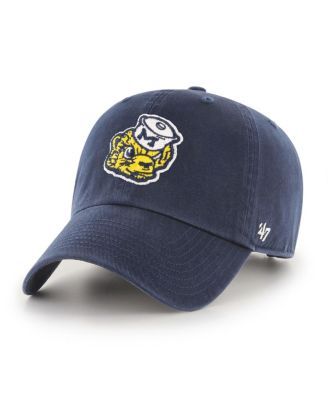 '47 Brand - Men's Navy Michigan Wolverines Vault Clean Up Adjustable Hat