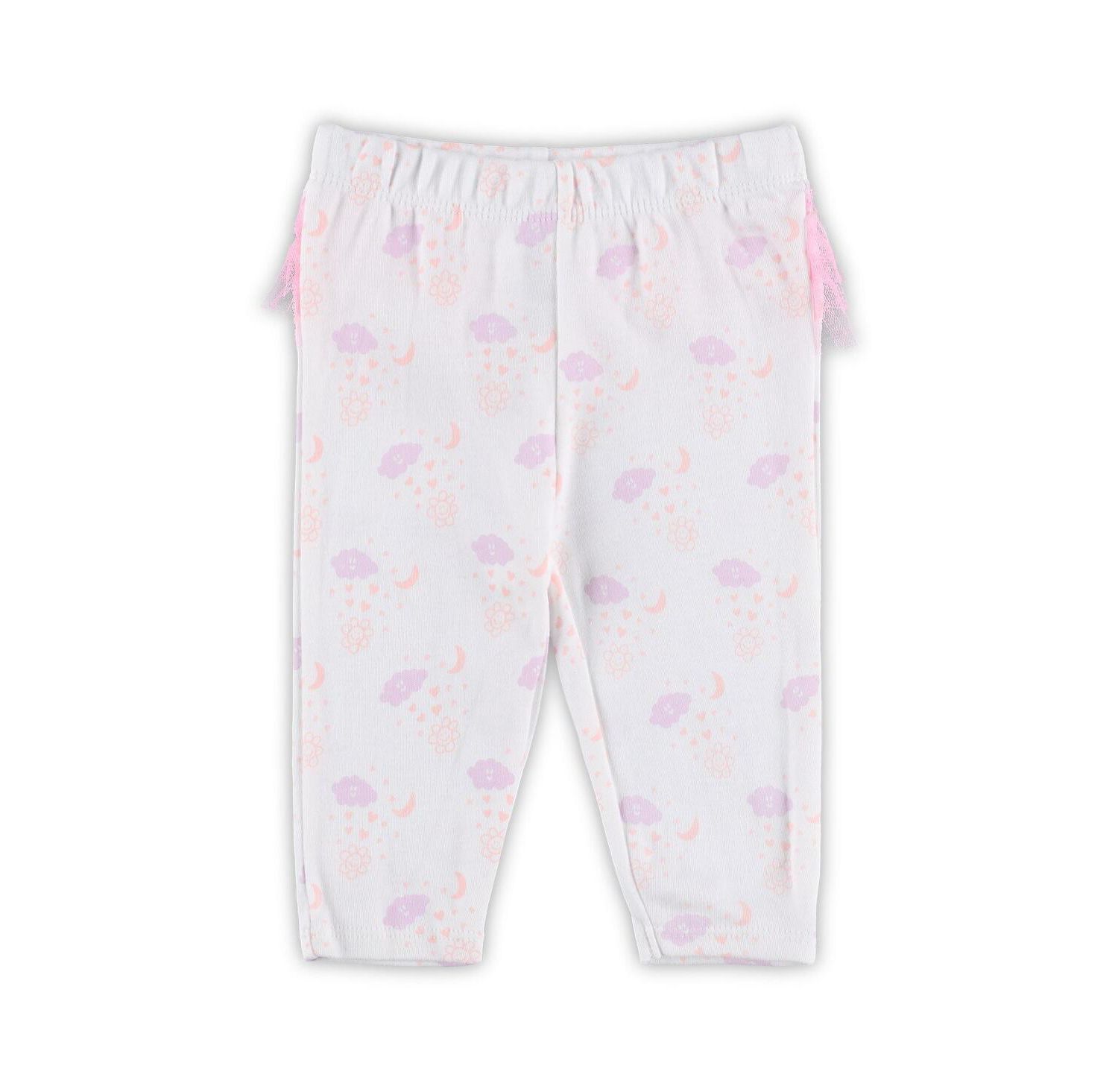 Baby Boys and Girls White Arizona Cardinals Spreading Love Bodysuit and Tutu Leggings Set