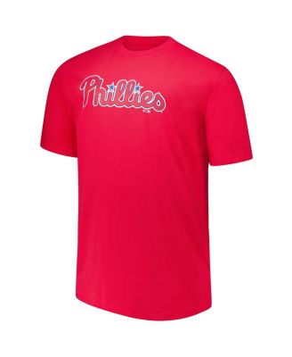 Men's Bryce Harper Red Philadelphia Phillies Big Tall Name Number T-Shirt