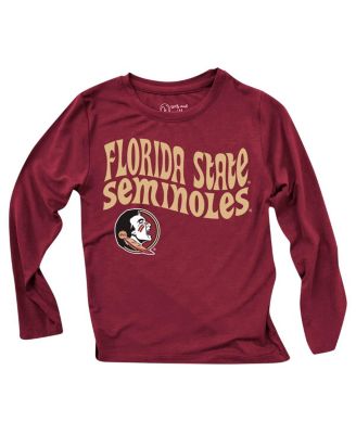 Toddler Florida State Seminoles Long Sleeve Top and Striped Tri-Blend Leggings Set