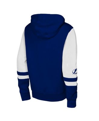 Big Boys and Girls Blue Tampa Bay Lightning Face Off Full-Zip Hoodie