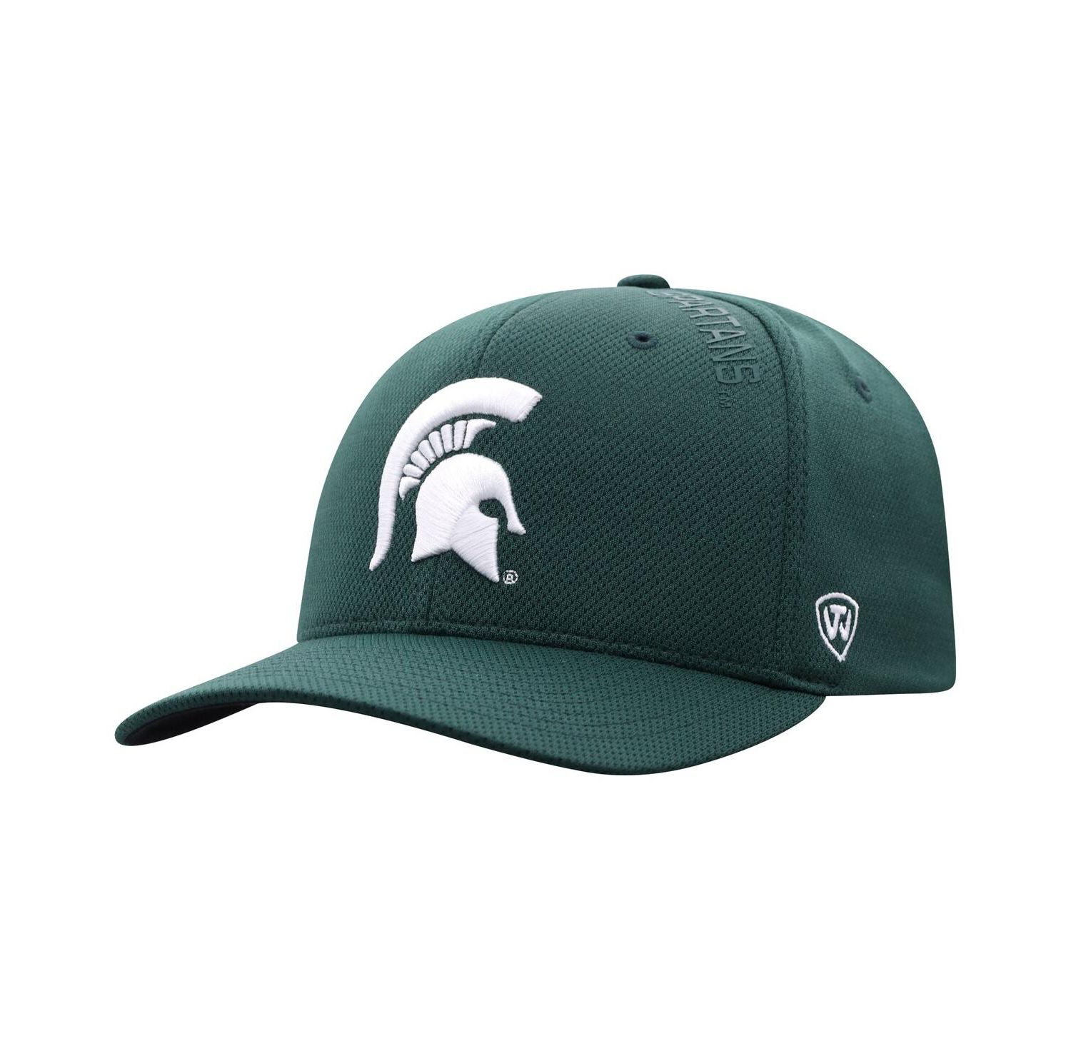 Men's Green Michigan State Spartans Reflex 2.0 Flex Hat