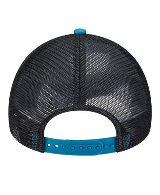 Big Boys and Girls Teal Jacksonville Jaguars A-Frame 9FORTY Trucker Adjustable Hat