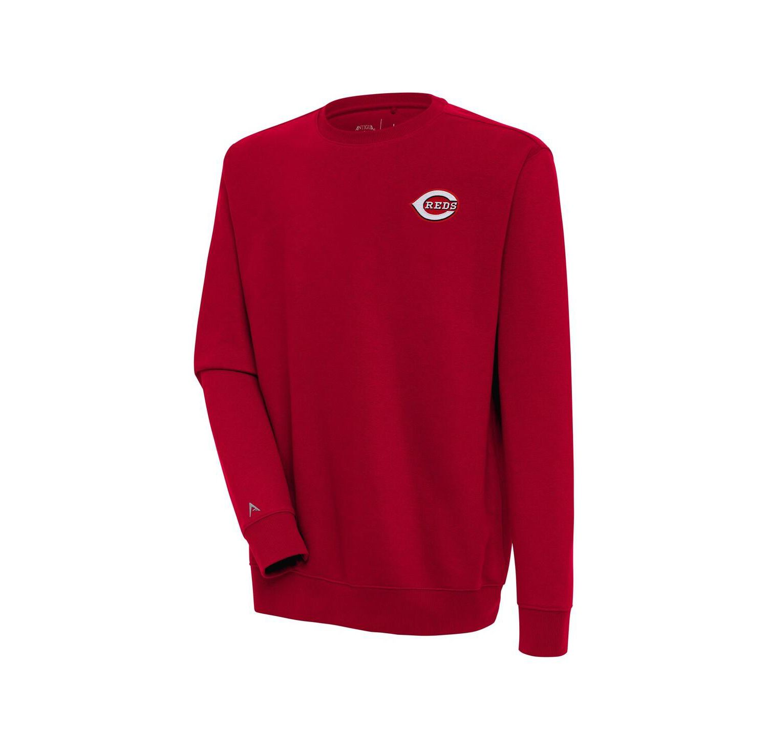 Men's Red Cincinnati Reds Victory Pullover Sweatshirt