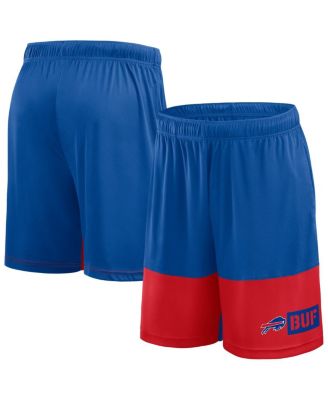 Fanatics - Men's Royal/Red Buffalo Bills Big Tall Best of the Best Performance Shorts