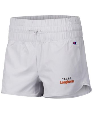Women's Silver Texas Longhorns Tailgate Her Woven Shorts