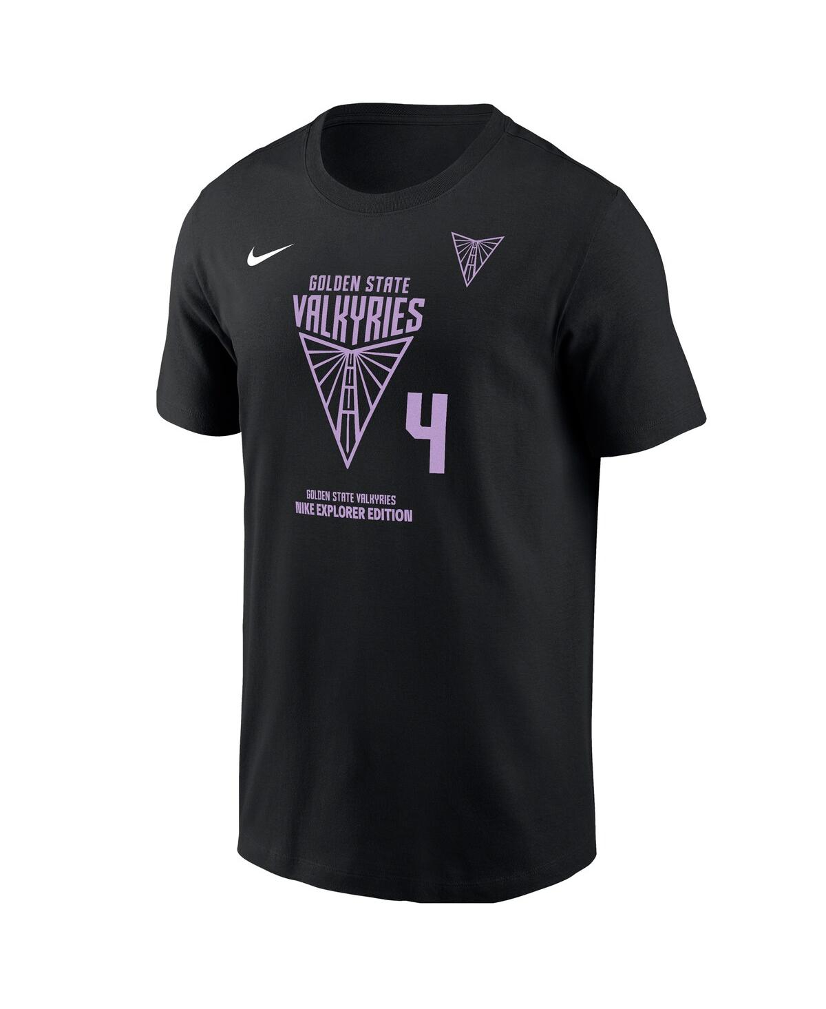 Nike Men's And Women's Juste Jocyte Black Golden State Valkyries Name Number T-shirt In Black