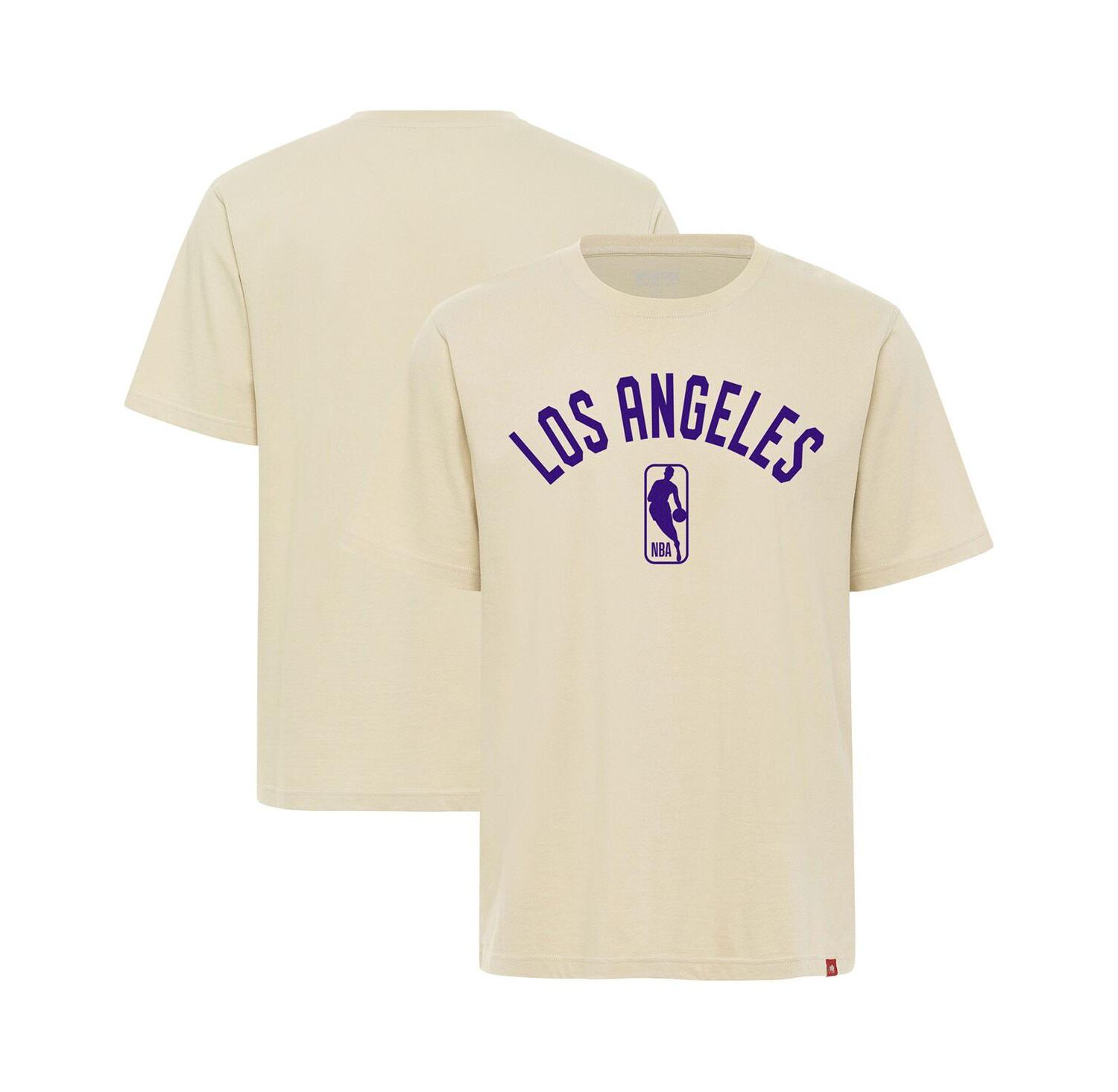 Men's and Women's Cream Los Angeles Lakers Duke Premium T-Shirt