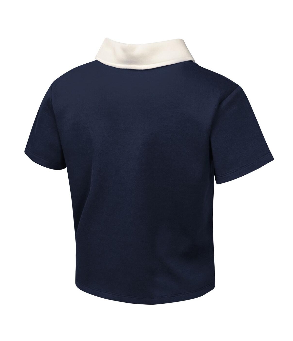 Outerstuff Big Girls Navy Atlanta Braves Base Trainer Johnny Polo Shirt And Skort Set In Blue