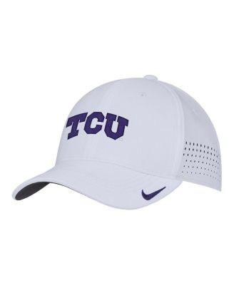 Men's White TCU Horned Frogs 2025 On-Field Performance Flex Hat