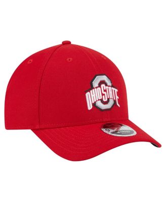 Men's Scarlet Ohio State Buckeyes Team Collective 9FORTY M-Crown Adjustable Hat