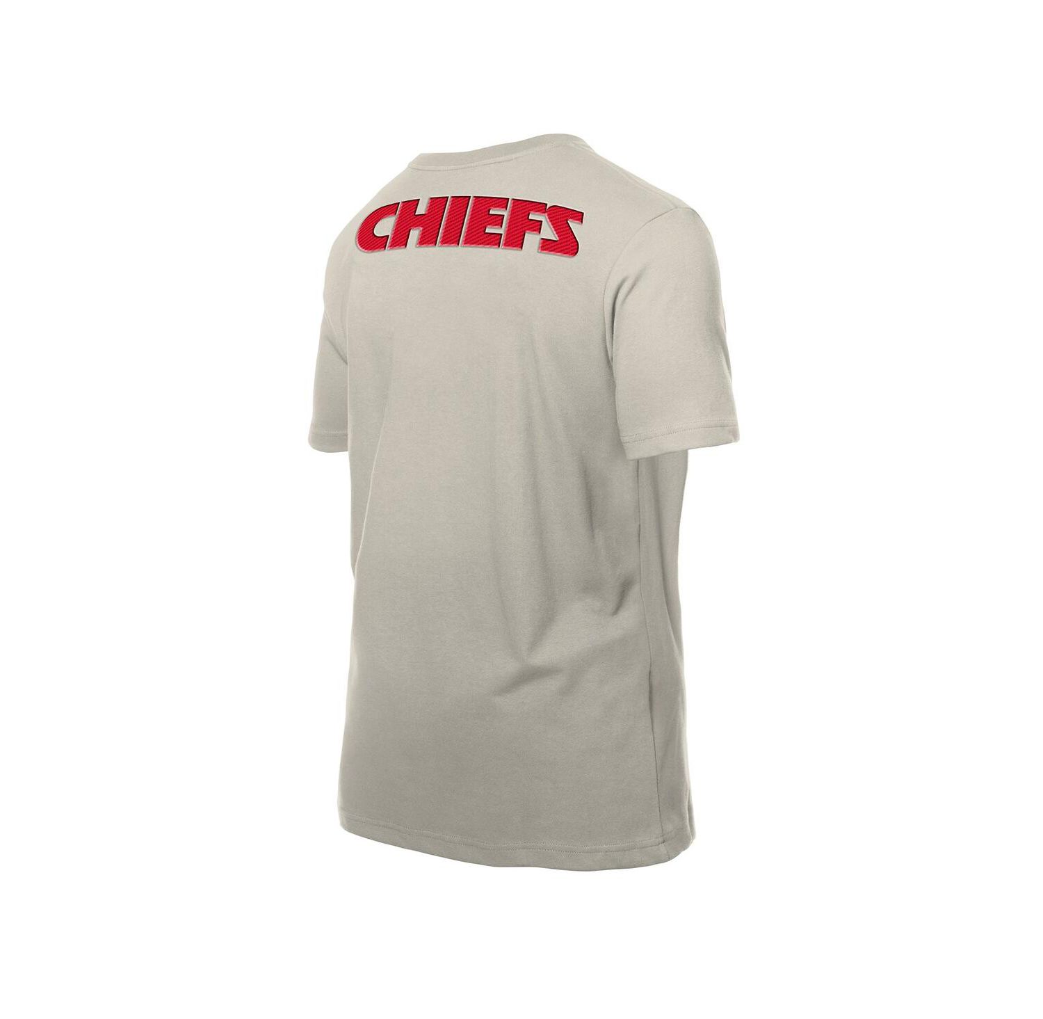 Men's Light Beige Kansas City Chiefs Multi Patch T-Shirt