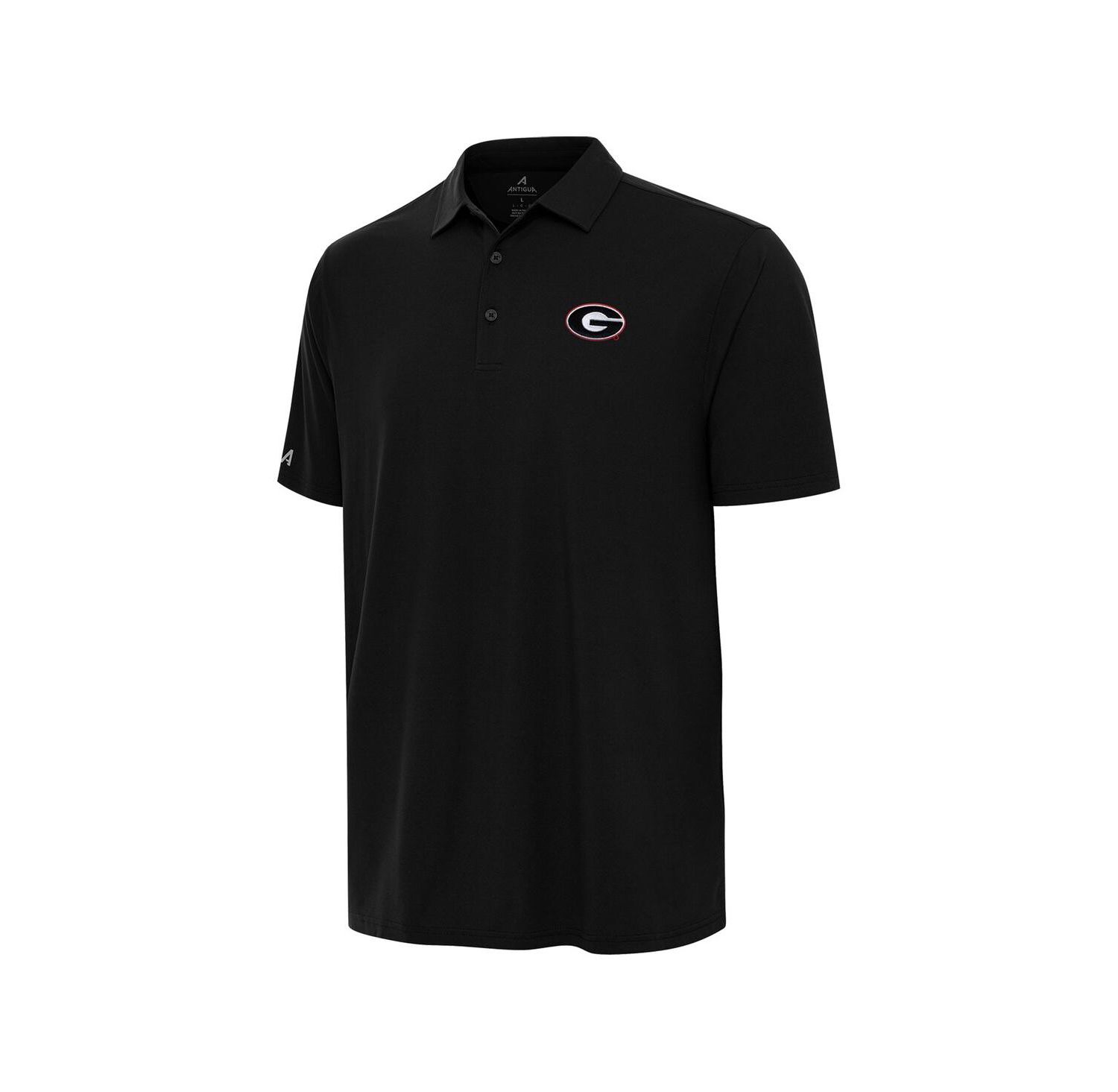 Men's Black Georgia Bulldogs Era Polo Shirt