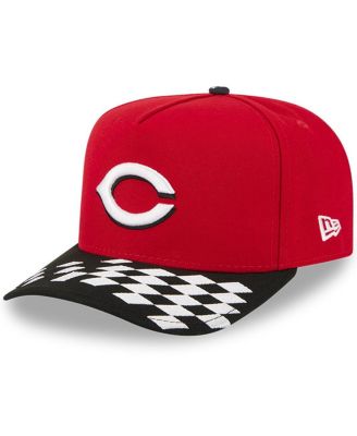 Men's Red/Black Cincinnati Reds 2025 MLB Speedway Classic A-Frame 59FIFTY Fitted Hat