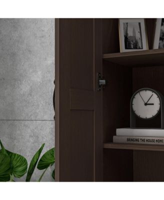 Storage Cabinet, Adjustable Shelves, Pantry Cupboard