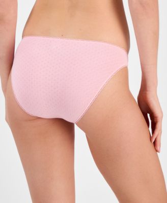 Women's Cotton Pointelle Bikini Underwear