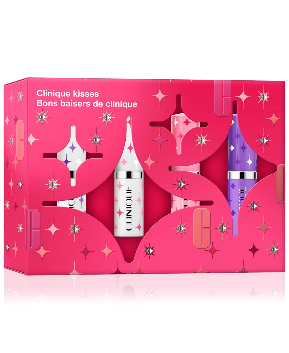 Clinique 4-pc.  Kisses: Hydrating Longwear Lipstick Gift Set In Transparent