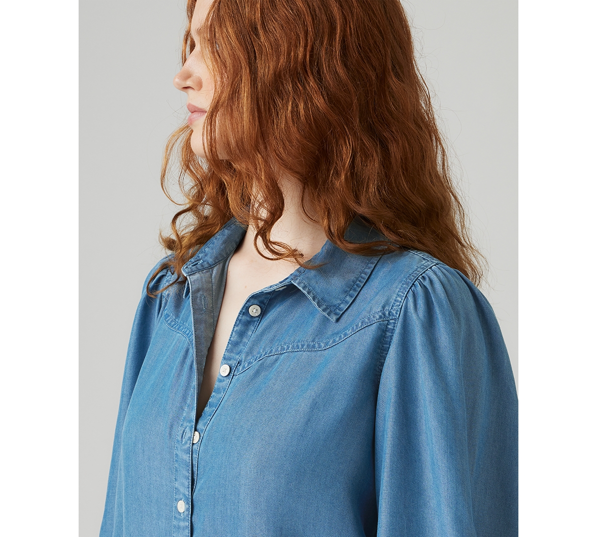 Levi's Women's Journey Western Point Collar Shirt