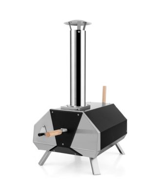 Outdoor Pizza Oven Machine 12'' Pizza  Grill Maker Portable with  Foldable legs