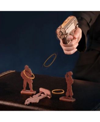 3D Puzzles Mini Shot Firing Mechanism Assault Mechanical DIY Model Kit Toy for Teens Boys Gift, Multicolored, 5.7"1.6"4.3