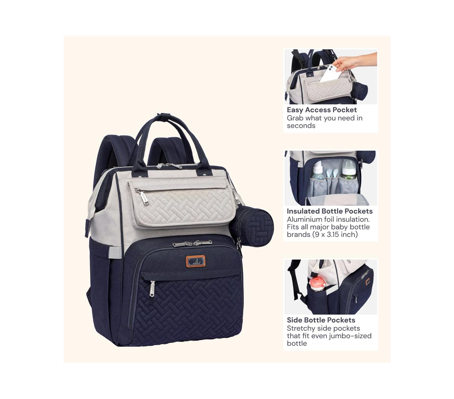 Kids Diaper Bag Backpack Ultimate Bag Versatile Diaper Bag for Modern Parents
