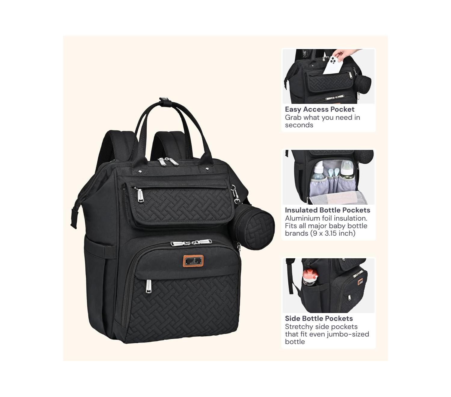 Kids Diaper Bag Backpack Ultimate Bag Versatile Diaper Bag for Modern Parents