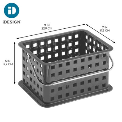 Set of 3 Small Stackable Shower Caddy Basket