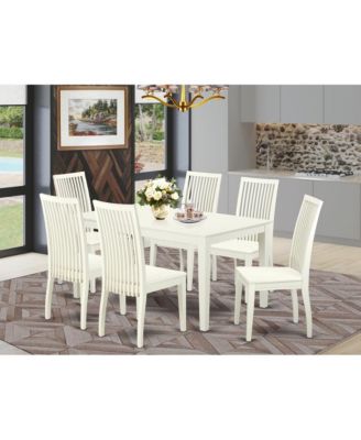7 Pc. Dining Room Set with Table and Chair