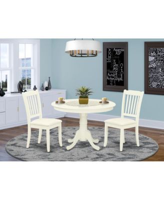 Dining Room Set Linen White