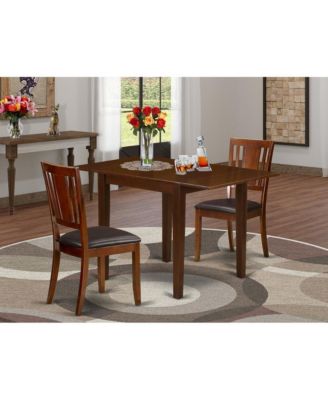 Kitchen Dining Table 2 Chairs Dining Room Set