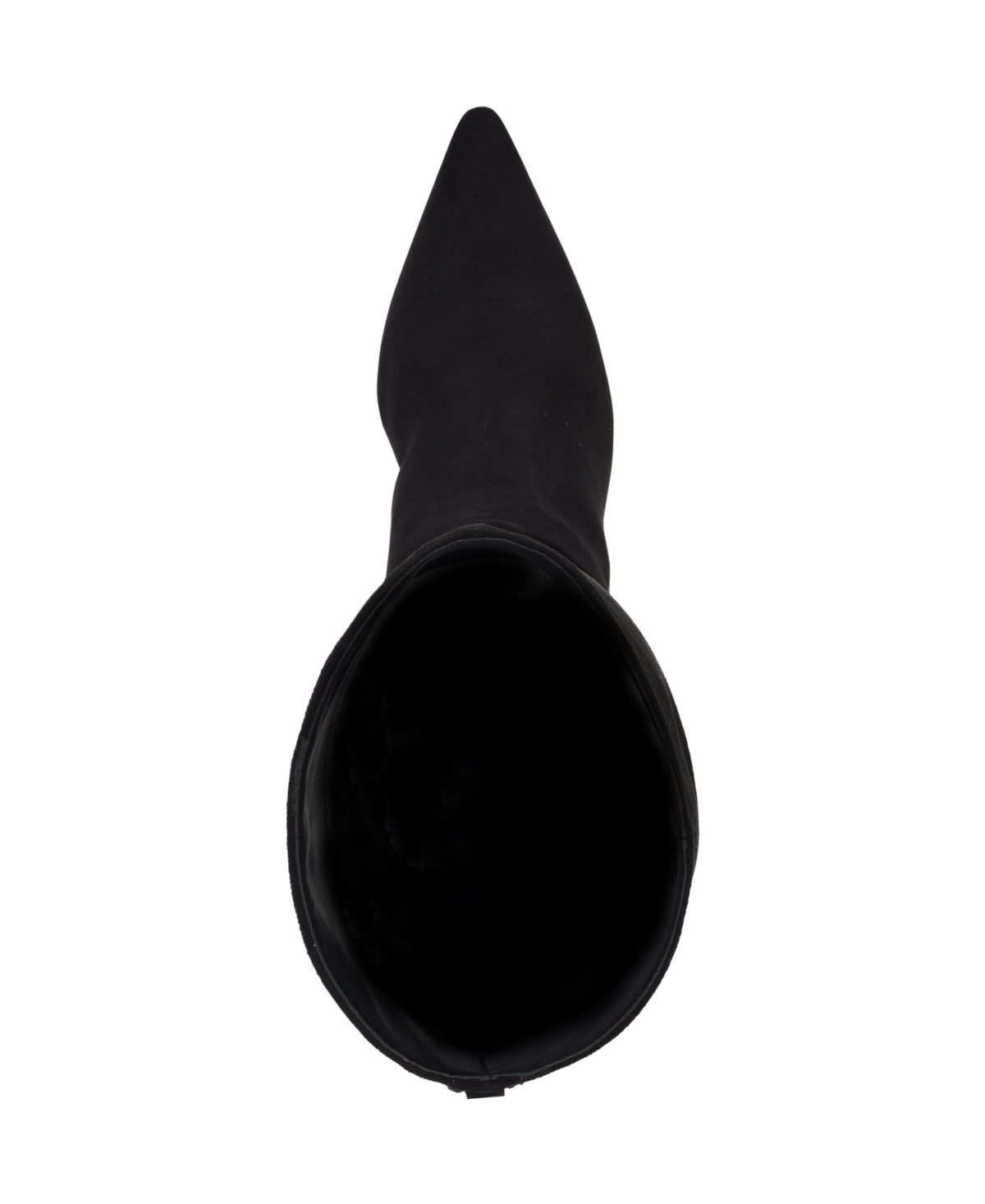 Guess Womens Palisa Tall Kitten Heel Dress Boots Regular Wide Calf In Black