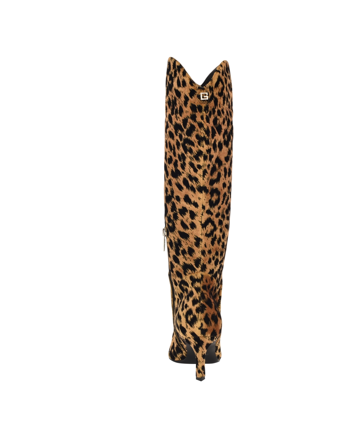 Guess Palisa Knee High Boot In Animal Print