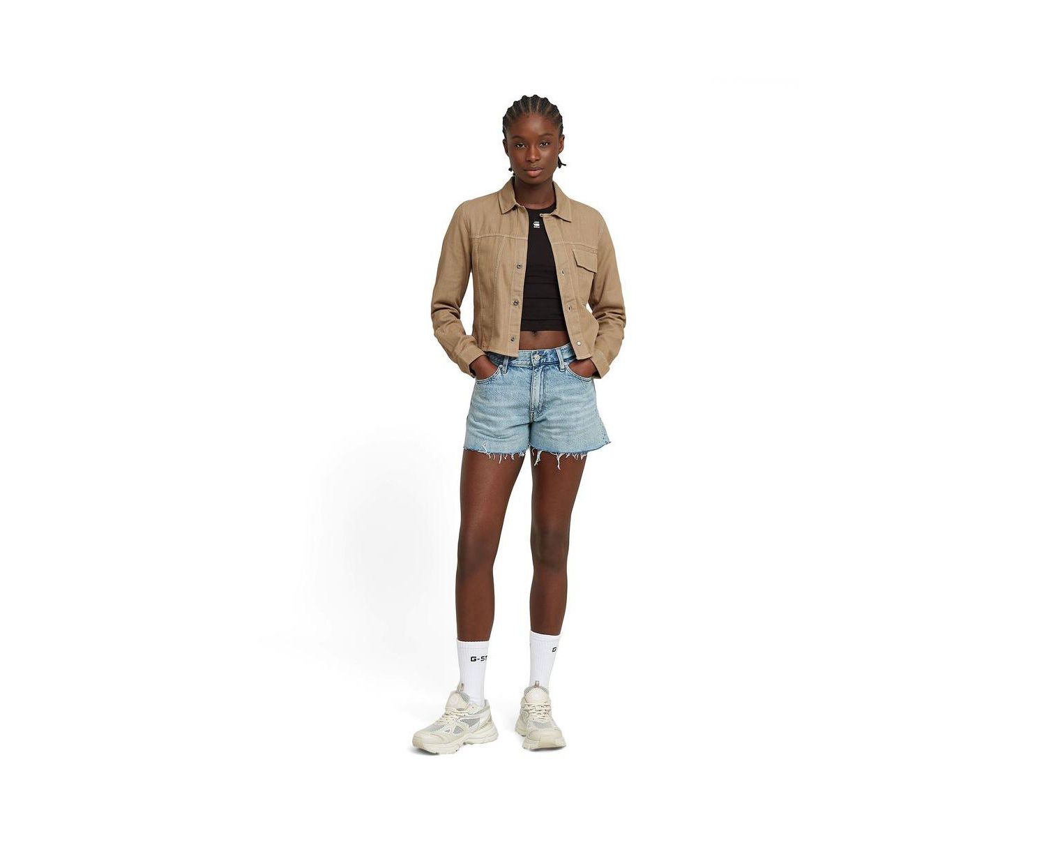 Women's TRUE Shorts Raw Edge
