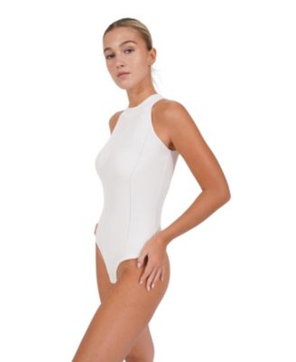 Women's White Bodysuits Clothing & Apparel - Macy's