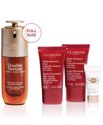 4-Pc. Double Serum & Super Restorative Skincare Set